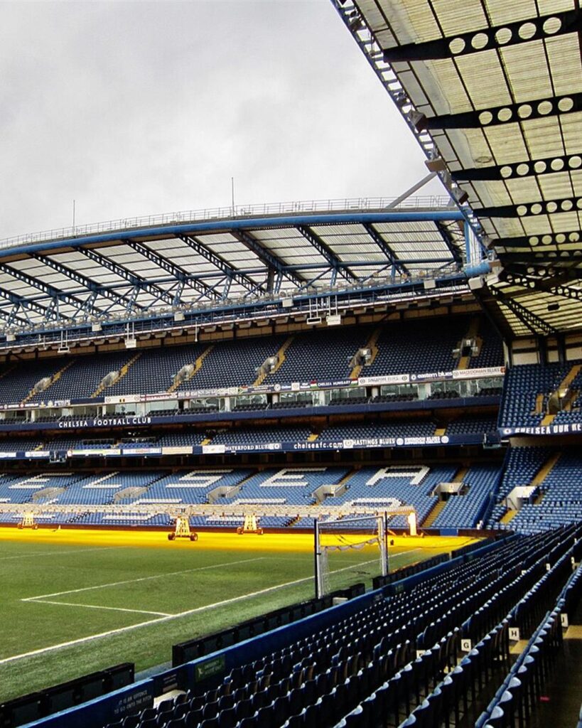 Inside Stamford Bridge, the home of Chelsea