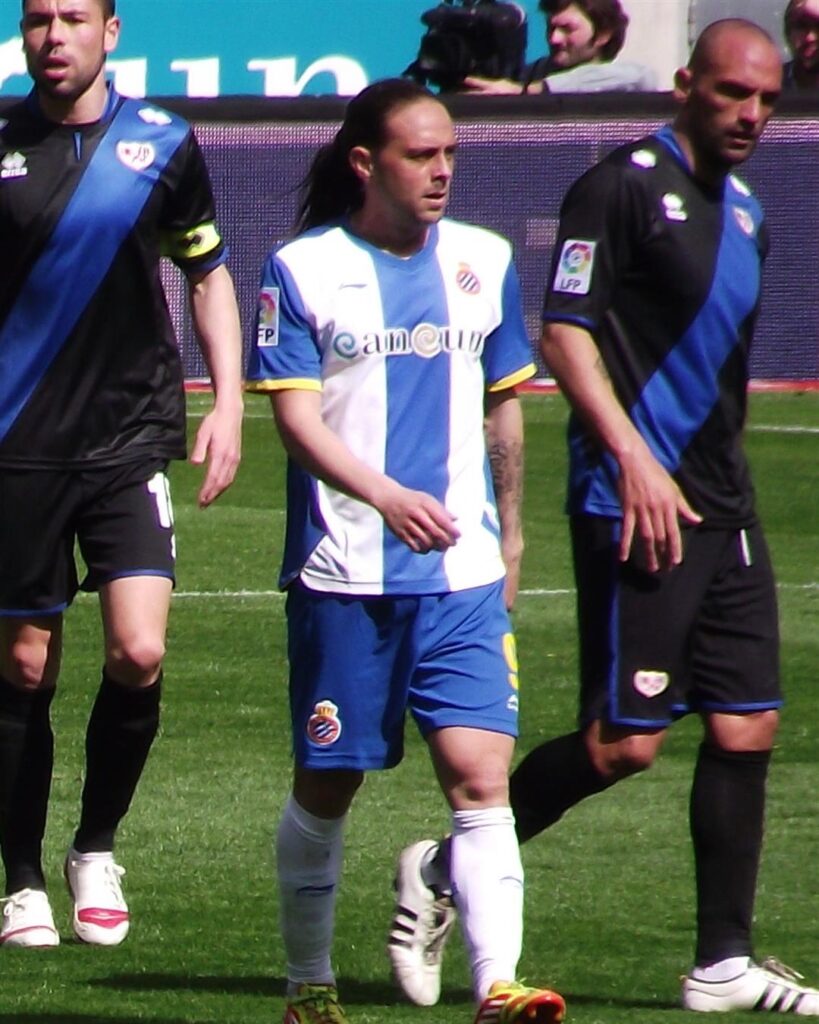 Sergio Garcia playing for Espanyol